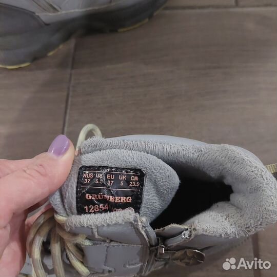 Ботинки женские зимние натуральная