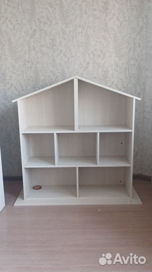 Витрина, полка домик