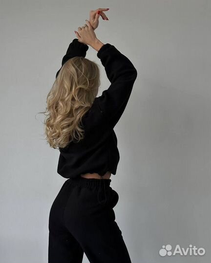 Флисовый костюм женский 42