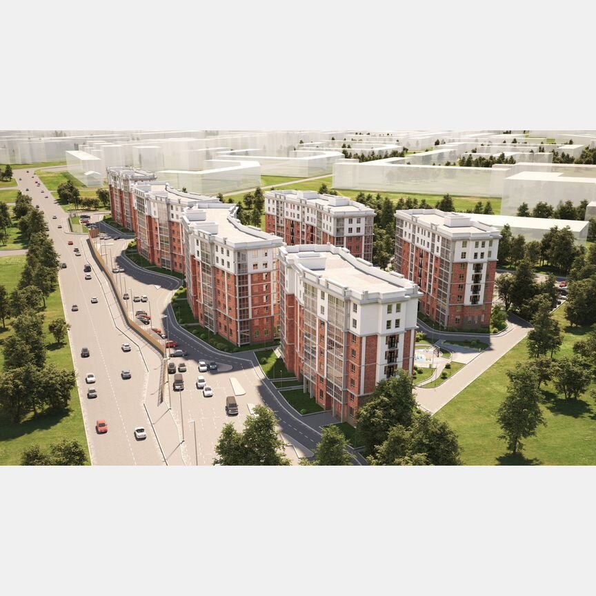 Квартира-студия, 34,4 м², 5/8 эт.
