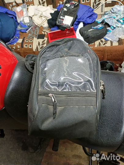 Сумка на бак (с прикуривателем) для мотоцикла