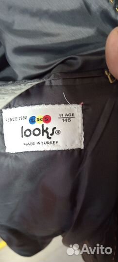 Детский пиджак на мальчика. Рост 146