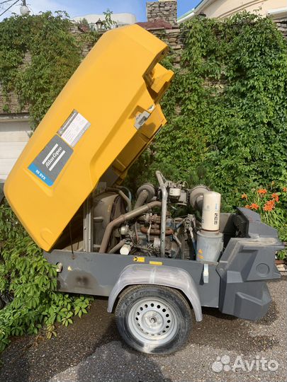 Компрессор на шасси Atlas Copco XAS88