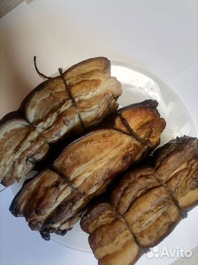 Сало горячего копчения