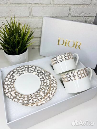 Чайный фарфоровый комплект dior