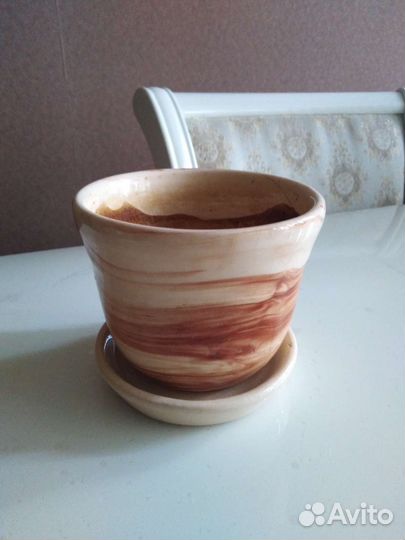 Цветочные горшки бу