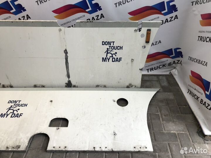 Комплект межосевых спойлеров самодельный Daf XF105