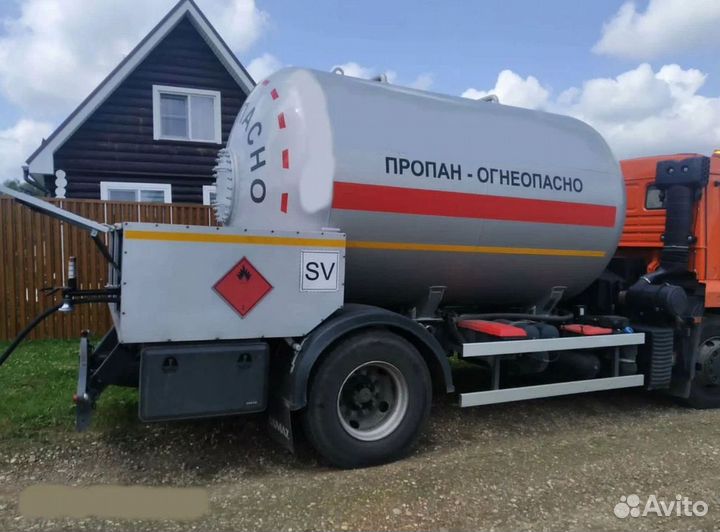 Заправка газгольдера