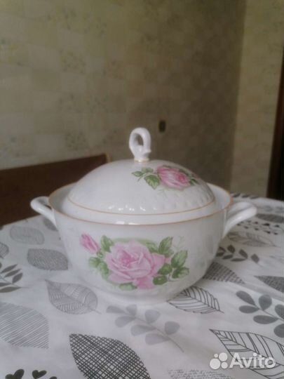 Супница фарфор СССР