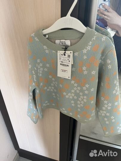 Кофта девочке zara 116
