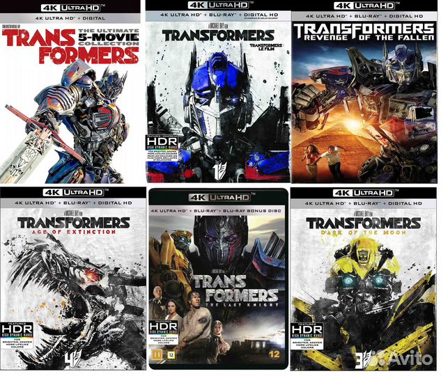 Фильмы 4K UltraHD Blu-ray / 1 часть