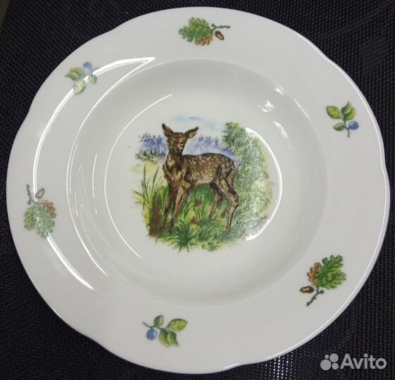 Тарелки фарфоровые гдр Кольдиц