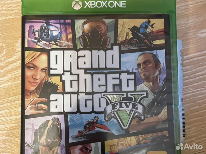 Видеоигра GTA 5 на диске Xbox One