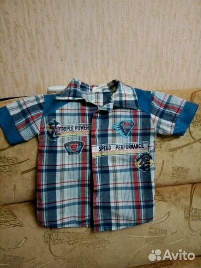 Рубашка для мальчика рост 92