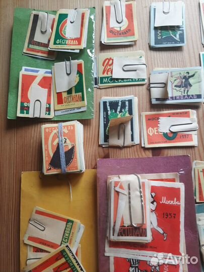Наборы спичечных этикеток