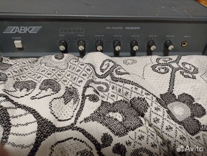 Микшер усилитель pa2025pii