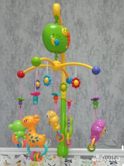 Мобиль на кроватку с подсветкой