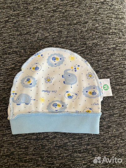 Детские шапочки для новорожденных