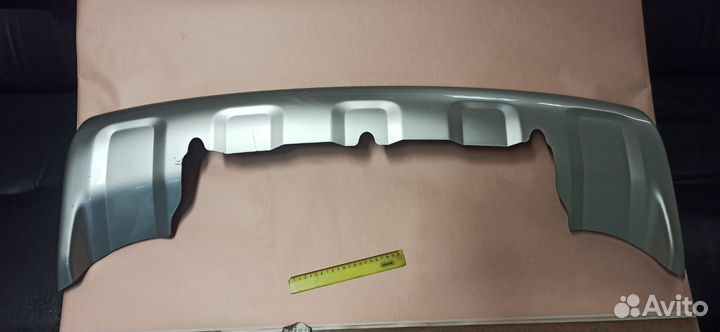 Губа переднего бампера Mitsubishi Pajero Sport 2