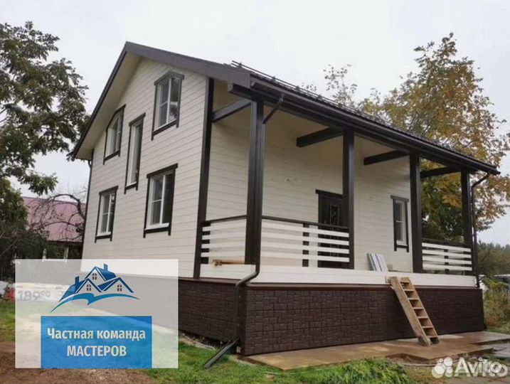Каркасный дом под ключ. Строительство