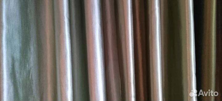 Шторы на люверсах, комплект
