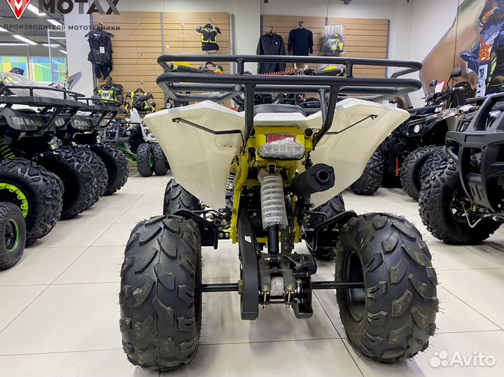 Квадроцикл Raptor Super LUX 125 Желтый