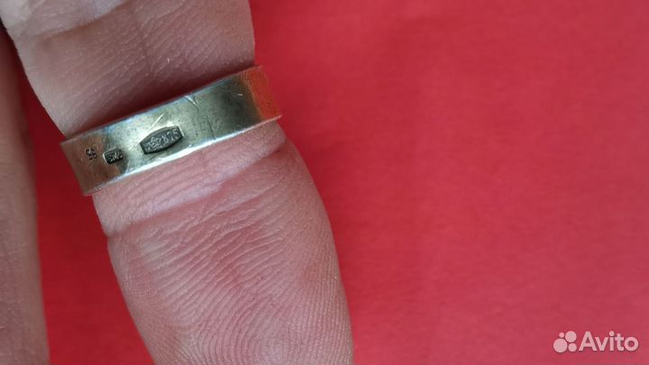 Серебряное кольцо СССР с александритом