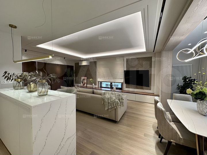 3-к. квартира, 92 м², 8/13 эт.