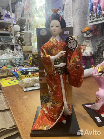 Коллекционная кукла Гейша и Самурай