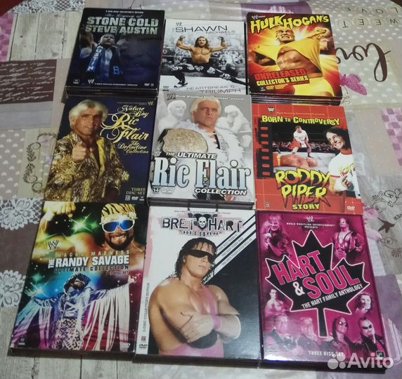 Коллекционные DVD диски с реслингом от WWE. №2