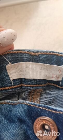 Джинсы на девочку Zara 134