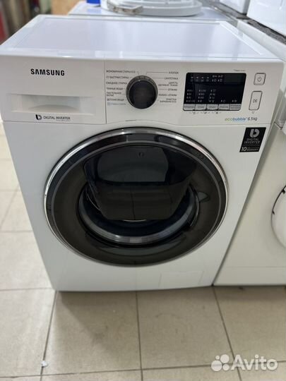 Стиральная машина samsung eco bubble 6.5 кг
