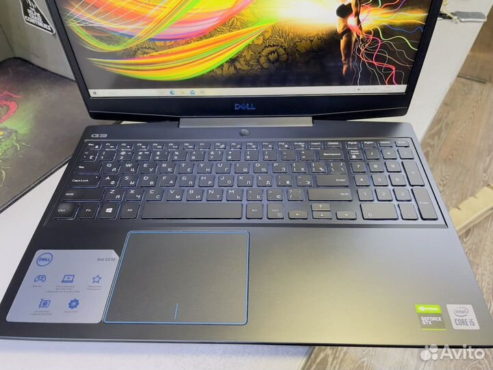 Игровой Ноутбук Dell I5-10300/1660Ti 6Gb Комплект