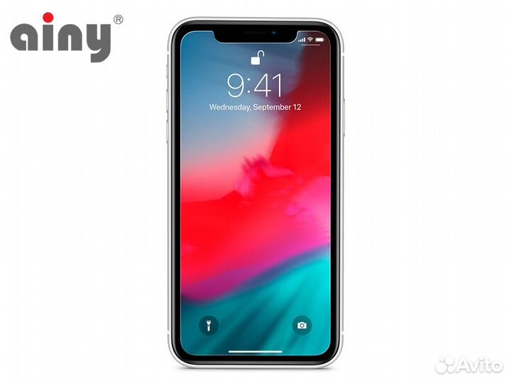 Защитное стекло Ainy Premium iPhone XR