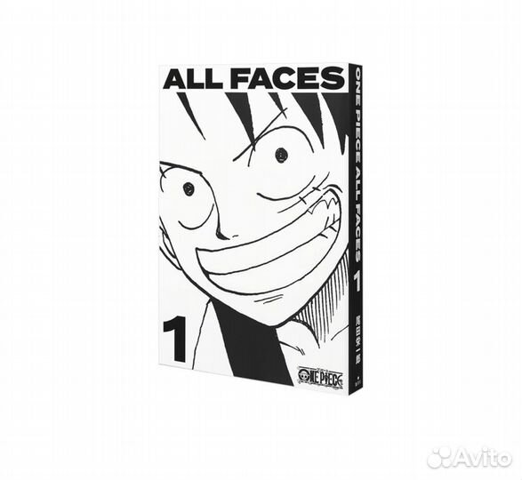 ONE piece All faces Illustration book 1