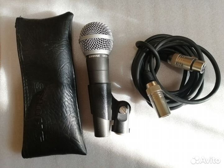 Динамический микрофон shure sm58 (+шнур)