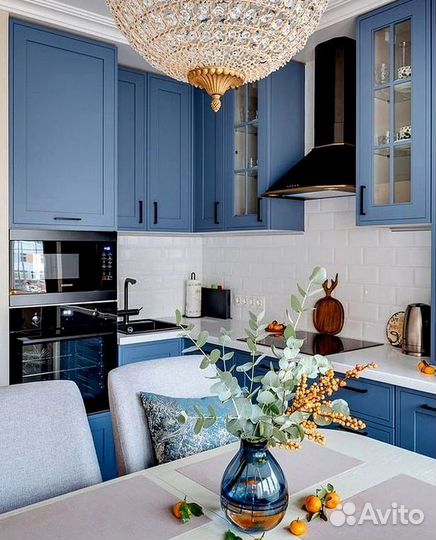 Современная кухня на заказ мдф фасады