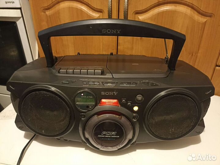 Стерео магнитофон sony