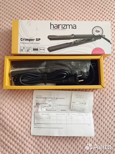 Плойка для волос harizma Crimper GP