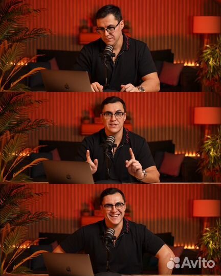 Студия для записи подкастов, курсов и интервью