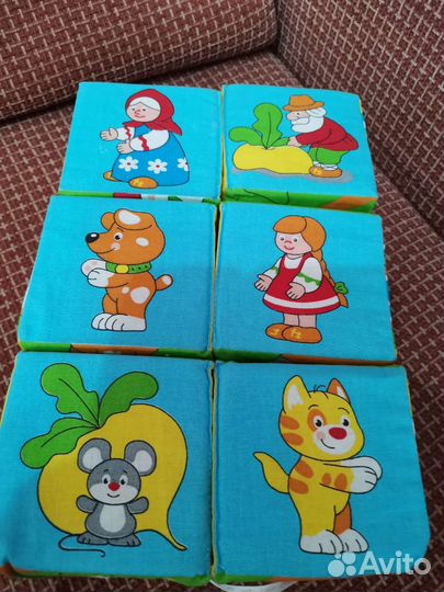 Кубики мякиши (русские народные сказки)
