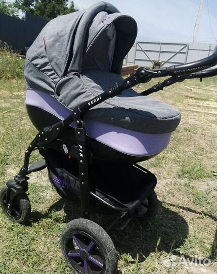 Коляска 2 в 1 Верди фио