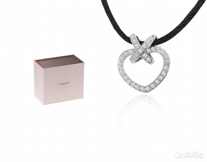 Золотой кулон Chaumet Liens Heart