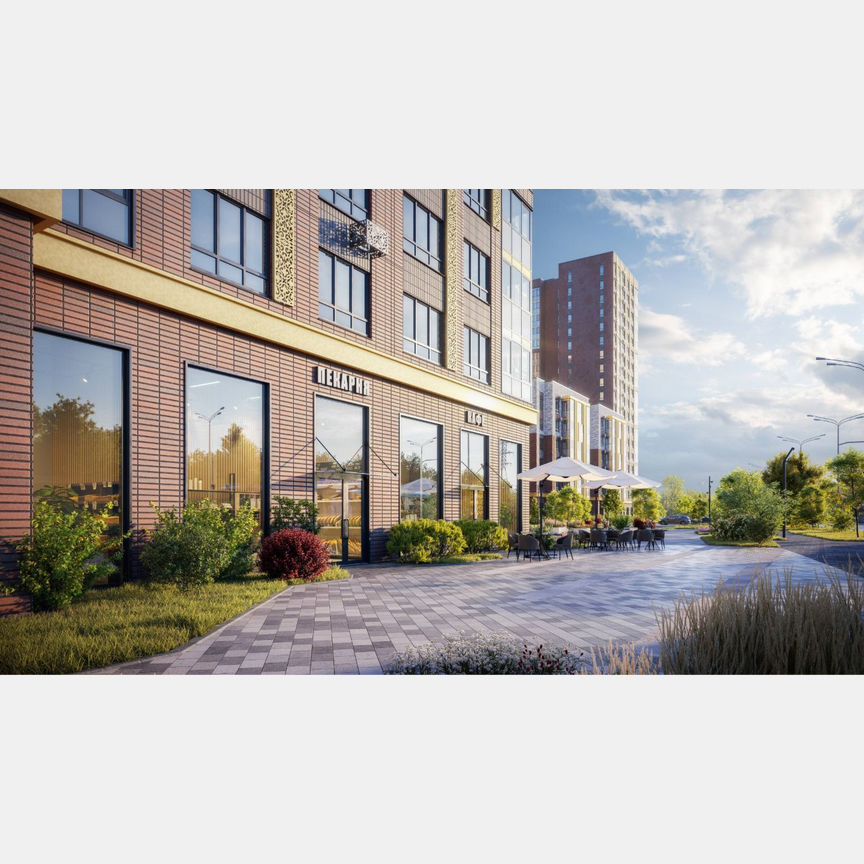 1-к. квартира, 45,7 м², 2/16 эт.