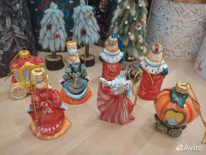 Лефортовский фарфор ёлочная игрушка