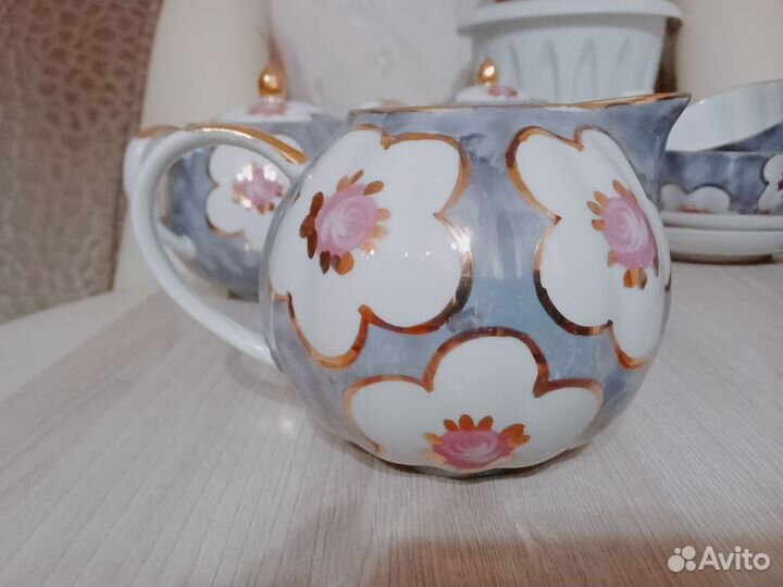 Чайный сервиз фарфоровый СССР