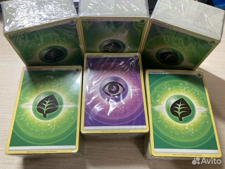 Покемон кки карты энергий (набор)