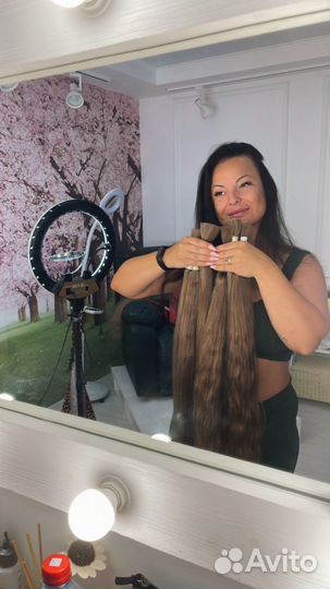 Волосы для наращивания натуральные