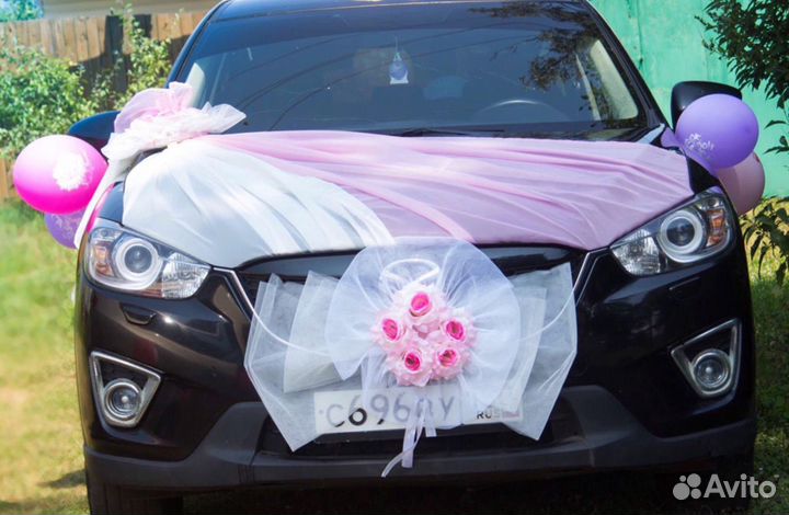 Свадебная атрибутика, украшение для машины