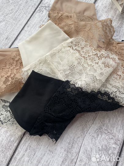 Женские трусики с кружевом H&M хипстеры М